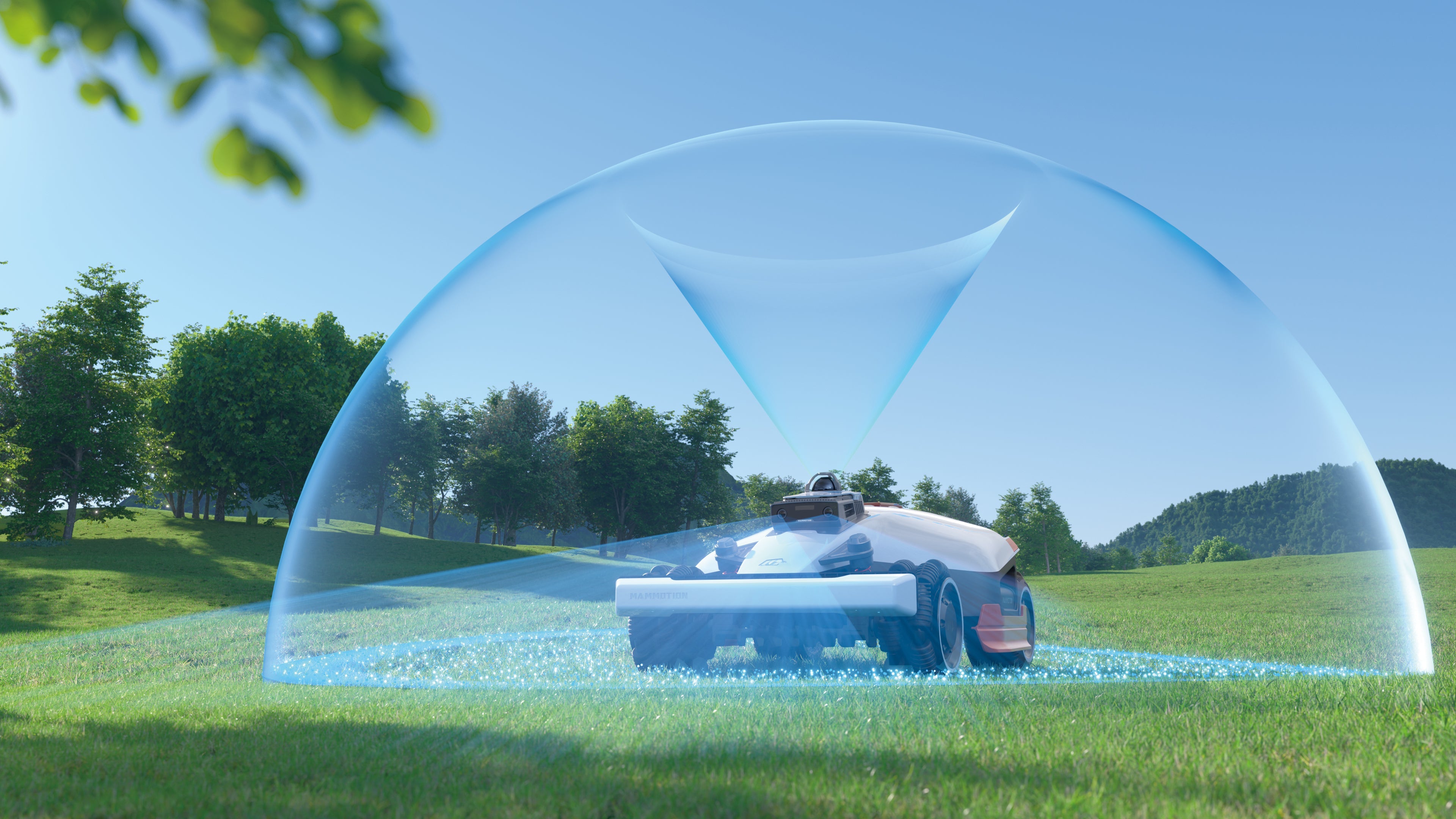 Mammotion LUBA 3 AWD 1500 Mähroboter – Für 1500 m² Rasen, 360° LiDAR, NetRTK & KI-Vision