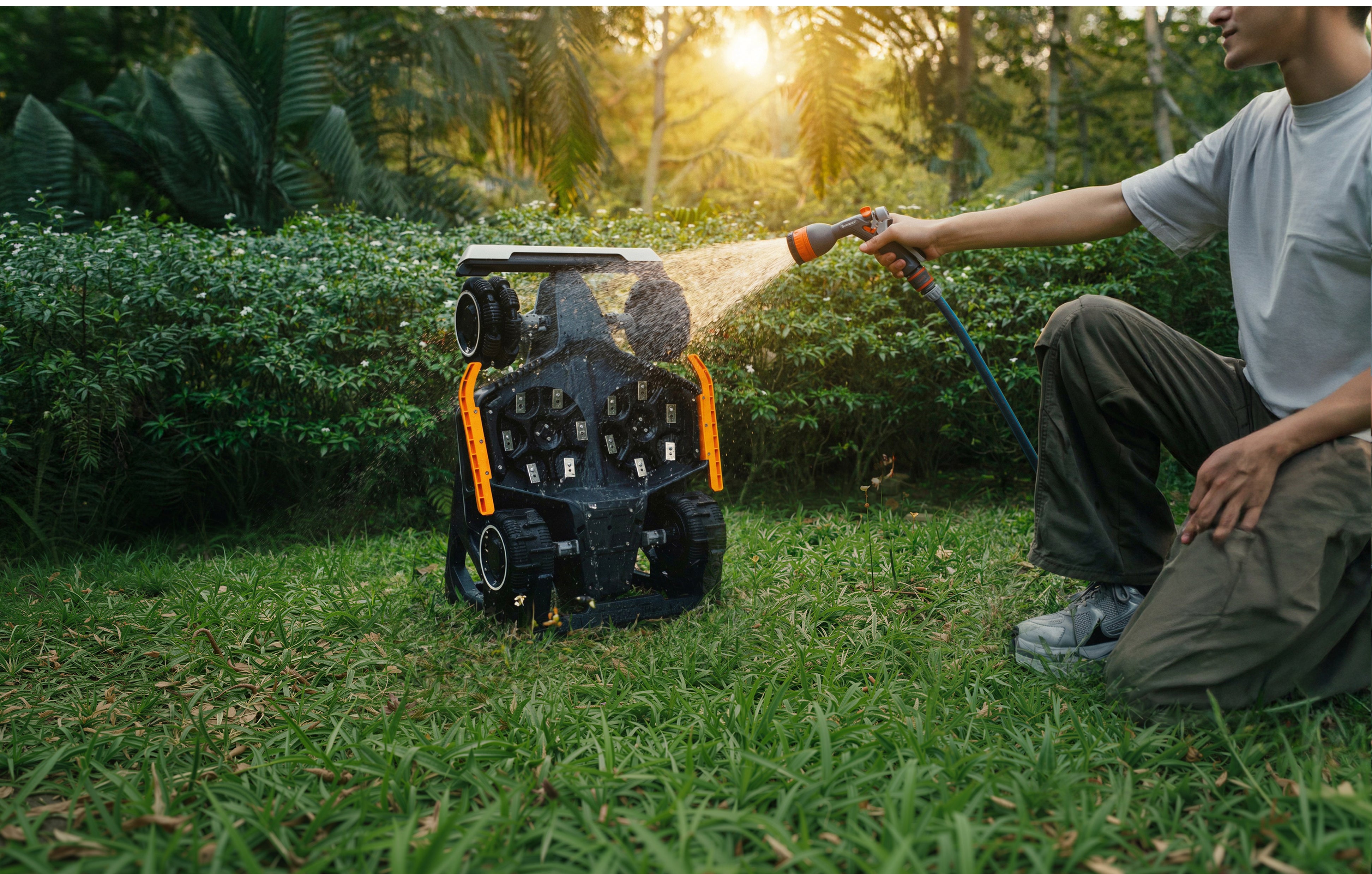 Mammotion LUBA 3 AWD 1500 Mähroboter – Für 1500 m² Rasen, 360° LiDAR, NetRTK & KI-Vision