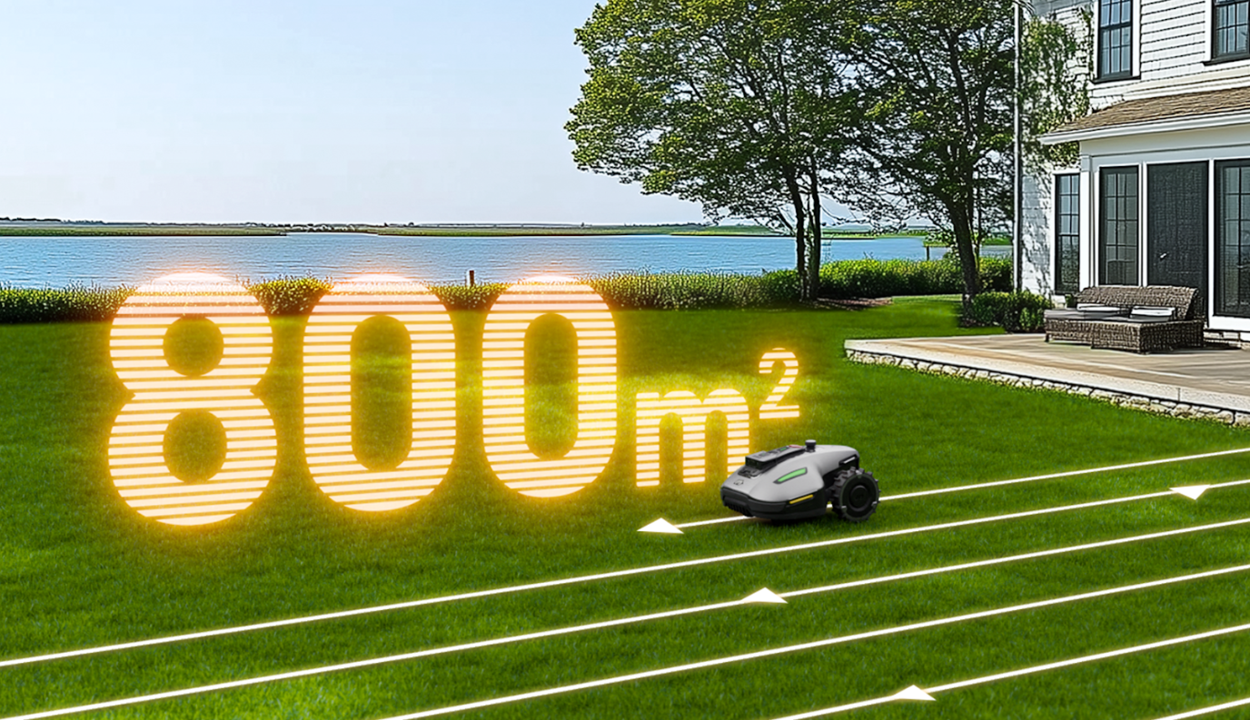 Mammotion YUKA 800 Mini Mähroboter – Für 800 m² Rasenfläche