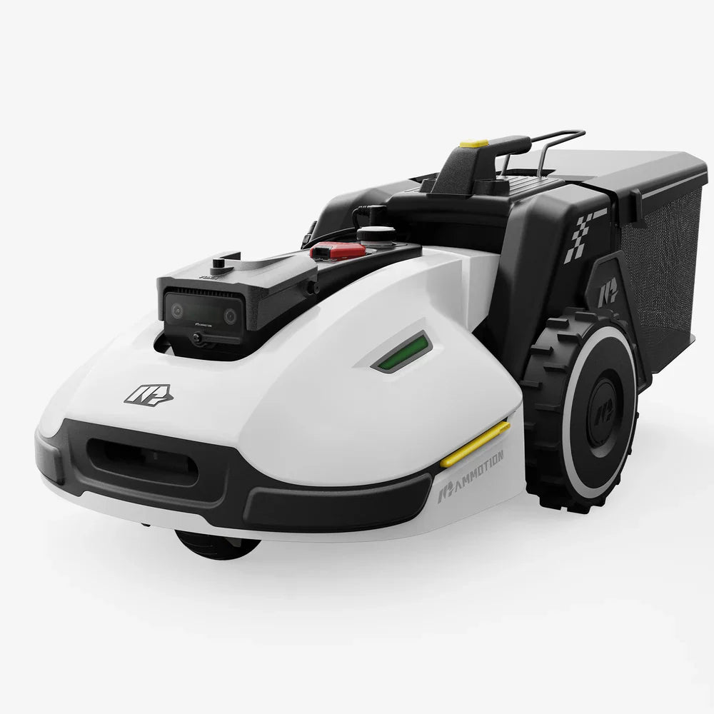 Mammotion YUKA 2000 Mähroboter mit Lawn Sweeper Kit – 3D Vision Positionierung ohne Begrenzungskabel