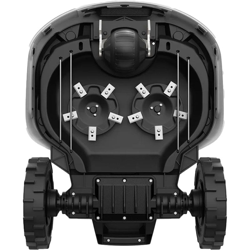 Mammotion YUKA 2000 Mähroboter mit Lawn Sweeper Kit – 3D Vision Positionierung ohne Begrenzungskabel